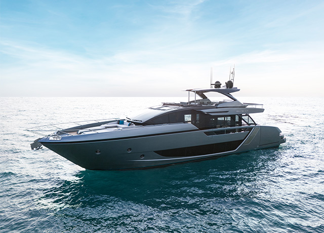 Riva 82’ Diva: o flybridge para navegar divinamente.<br />
 