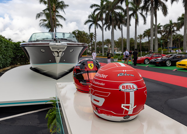 Riva en el Palm Beach Cavallino Classic.<br />
 <br />
 