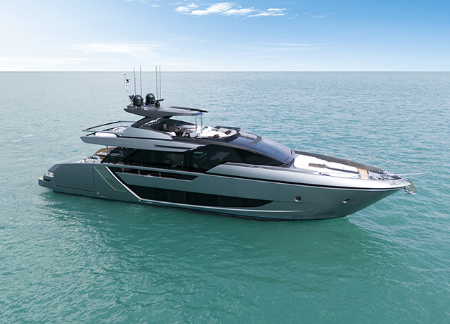 Le Groupe Ferretti au Salon Nautique International de Miami 2024 avec deux premières éblouissantes.