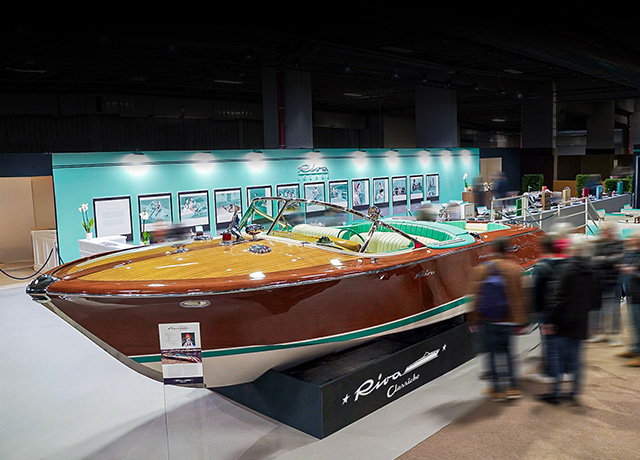 Riva Classiche at Retromobile: timeless elegance and made in Italy style go to Paris.<br />
 